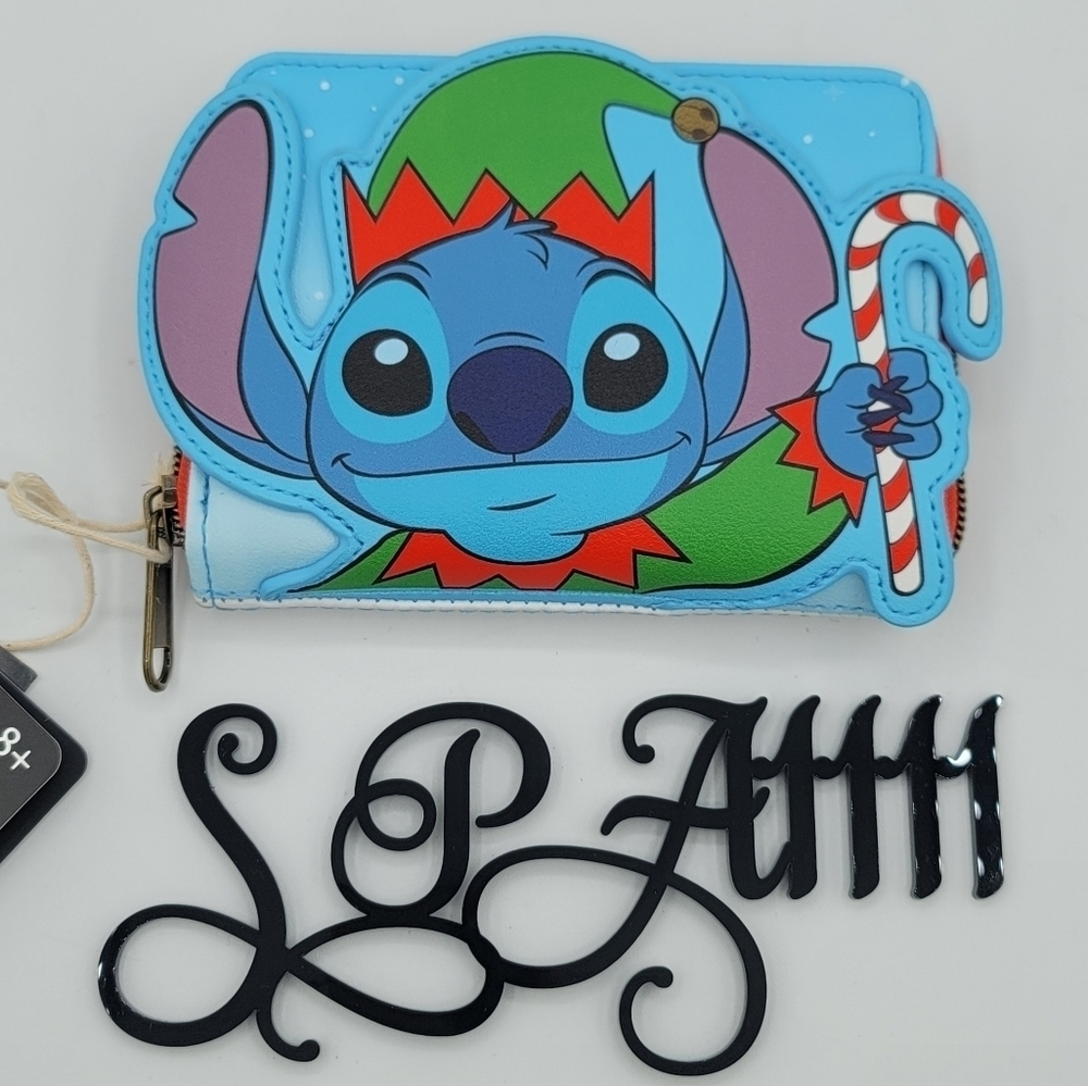Disney Loungefly Stitch Elf Wallet NWT #1612